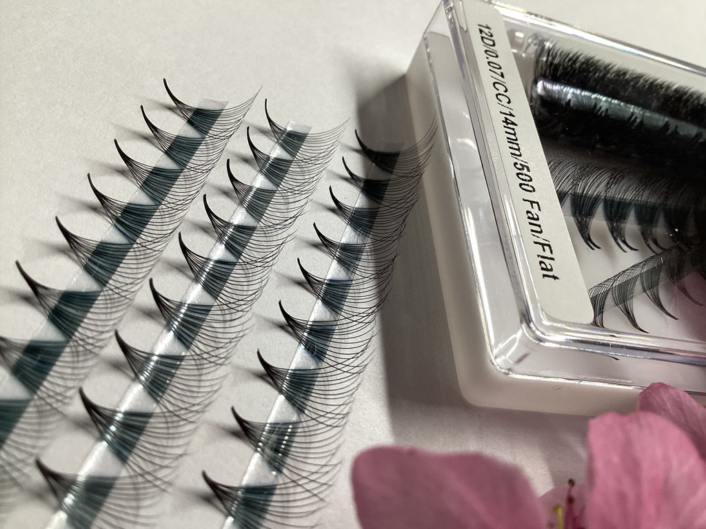 12D Extensii de Gene Premade - LADIES ON THE LASHExtensii de gene Premade Ladies on the lash