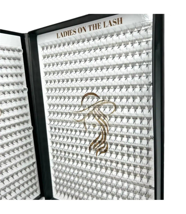 12D - LADIES ON THE LASHExtensii de gene Premade Ladies on the lash