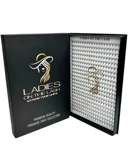 12D - LADIES ON THE LASHExtensii de gene Premade Ladies on the lash