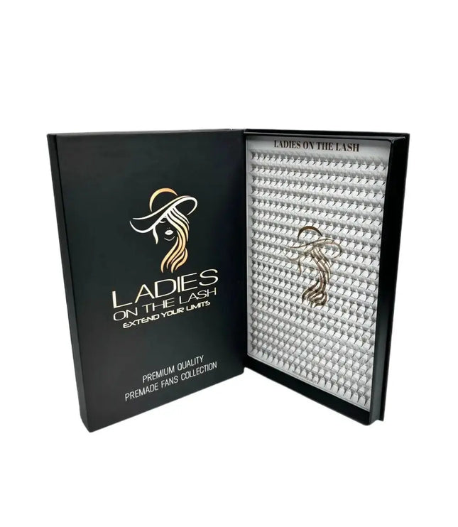 12D - LADIES ON THE LASHExtensii de gene Premade Ladies on the lash