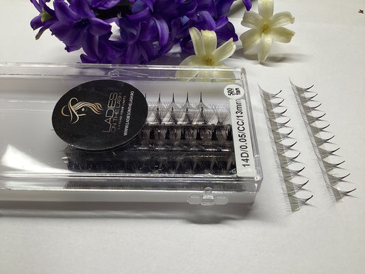 14D Extensii de Gene Premade - LADIES ON THE LASHExtensii de gene Premade Ladies on the lash