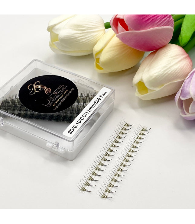 3D Extensii de Gene Premade LADIES ON THE LASH