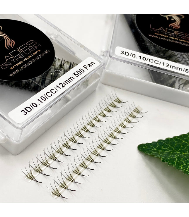 3D Extensii de Gene Premade LADIES ON THE LASH
