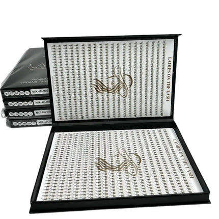 3D 2000 evantaie (8 - 10aplicari) - LADIES ON THE LASHExtensii de gene Premade Ladies on the lash