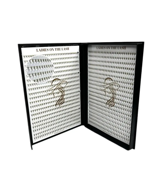 3D 2000 evantaie (8 - 10aplicari) - LADIES ON THE LASHExtensii de gene Premade Ladies on the lash