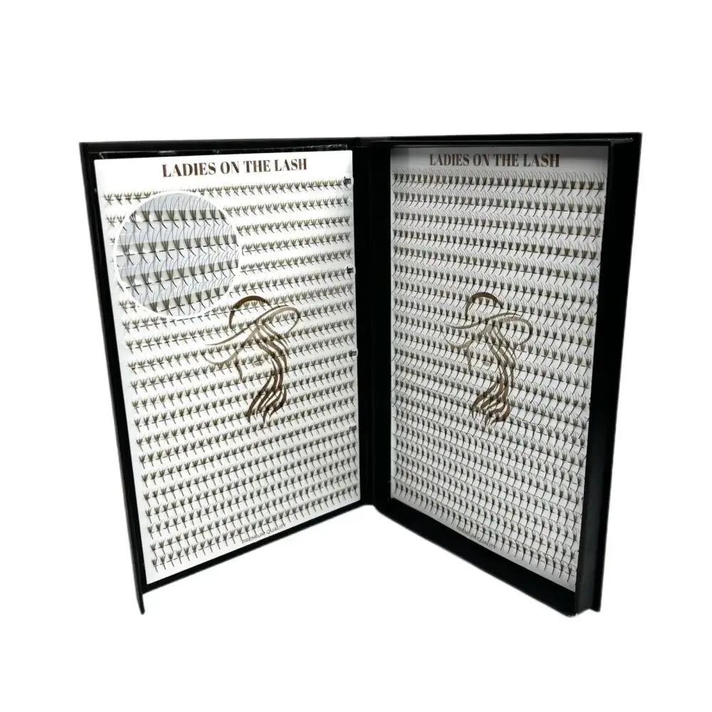 3D 2000 evantaie (8 - 10aplicari) - LADIES ON THE LASHExtensii de gene Premade Ladies on the lash