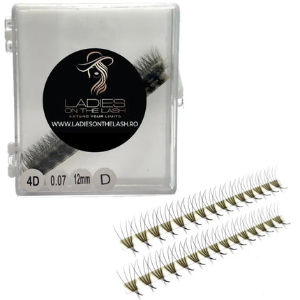 4D extensii de gene premade - LADIES ON THE LASHExtensii de gene Premade Ladies on the lash