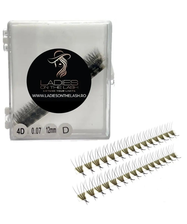 4D extensii de gene premade - LADIES ON THE LASHExtensii de gene Premade Ladies on the lash