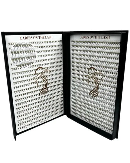 4D - LADIES ON THE LASHExtensii de gene Premade Ladies on the lash