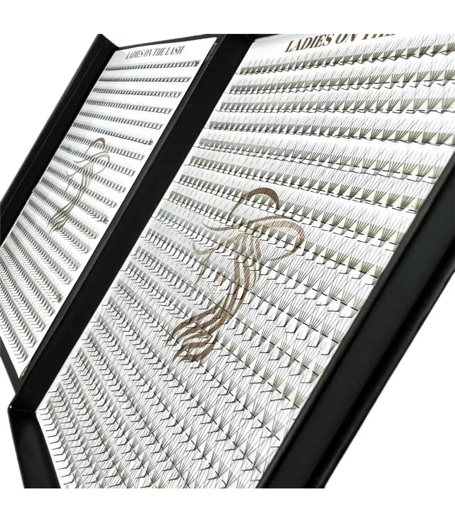 5D 1200 evantaie (5 - 6 aplicari) - LADIES ON THE LASHExtensii de gene Premade Ladies on the lash