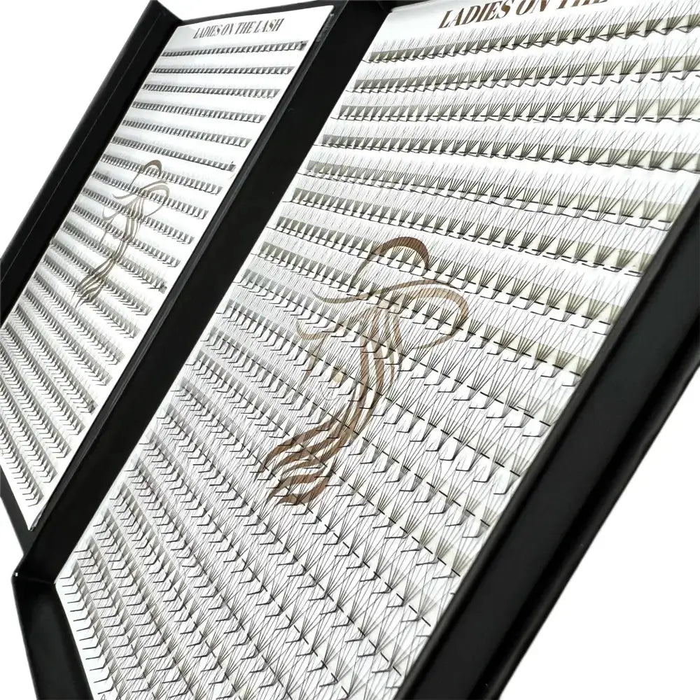 5D 1200 evantaie (5 - 6 aplicari) - LADIES ON THE LASHExtensii de gene Premade Ladies on the lash