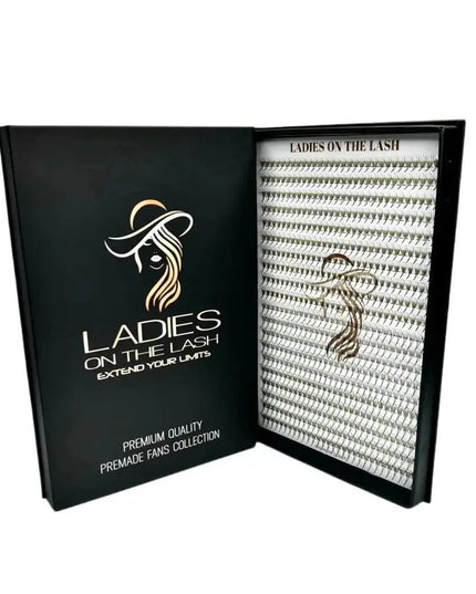 5D 1200 evantaie (5 - 6 aplicari) - LADIES ON THE LASHExtensii de gene Premade Ladies on the lash