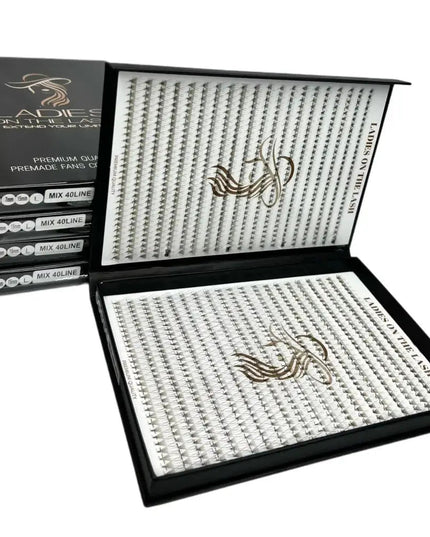 5D 1200 evantaie (5 - 6 aplicari) - LADIES ON THE LASHExtensii de gene Premade Ladies on the lash
