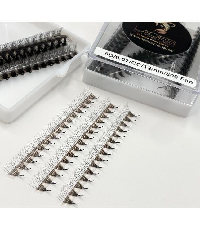 6D Extensii de Gene Premade LADIES ON THE LASH