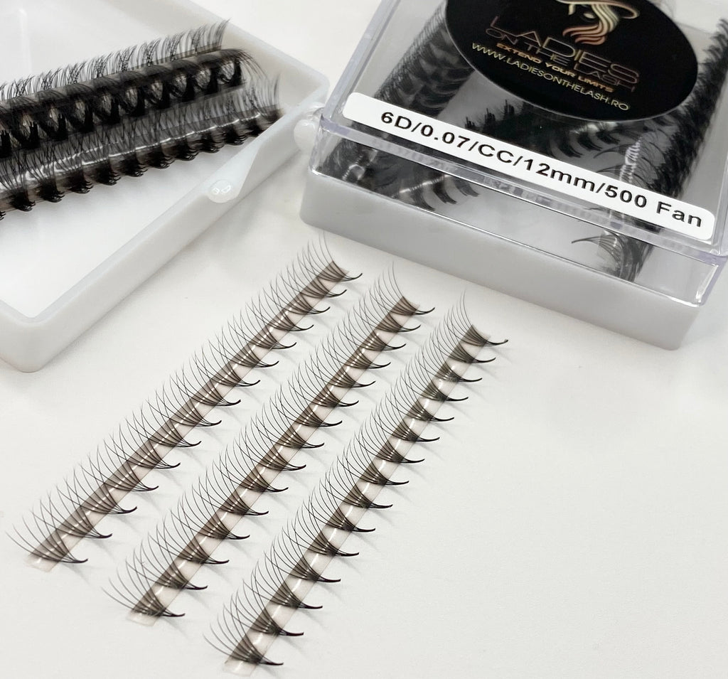 6D Extensii de Gene Premade LADIES ON THE LASH