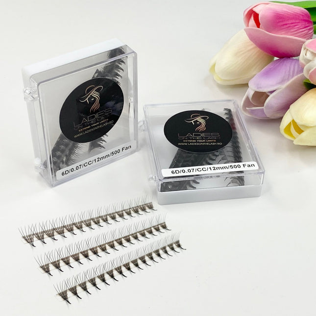 6D Extensii de Gene Premade - LADIES ON THE LASHExtensii de gene Premade Ladies on the lash