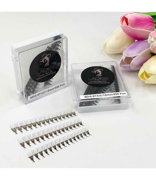 6D Extensii de Gene Premade - LADIES ON THE LASHExtensii de gene Premade Ladies on the lash