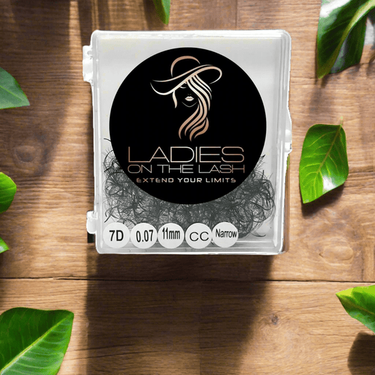 7D Narrow - LADIES ON THE LASHExtensii de gene Premade Ladies on the lash