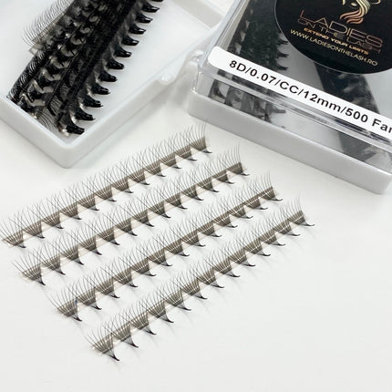 8D Extensii de Gene Premade LADIES ON THE LASH