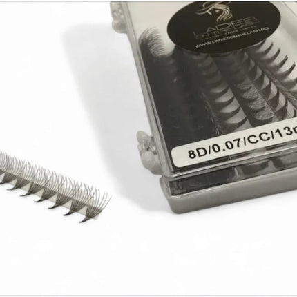 8D Extensii de Gene Premade - LADIES ON THE LASHExtensii de gene Premade Ladies on the lash