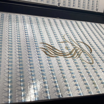 Extensii de Gene Premade 3D Albastru - LADIES ON THE LASHExtensii de gene Premade Ladies on the lash