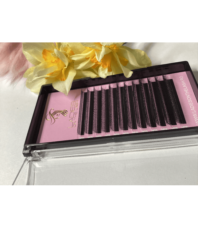 Gene W 3D(dublu) - LADIES ON THE LASHExtensii de gene Premade Ladies on the lash