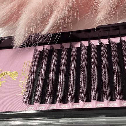 Gene W 4D(dublu) - LADIES ON THE LASHExtensii de gene Premade Ladies on the lash