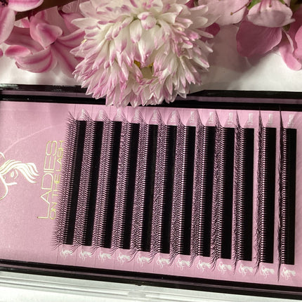 Gene W 4D(dublu) - LADIES ON THE LASHExtensii de gene Premade Ladies on the lash