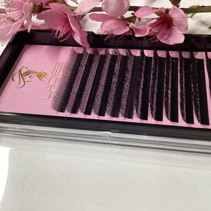 Gene W 4D - LADIES ON THE LASHExtensii de gene Premade Ladies on the lash