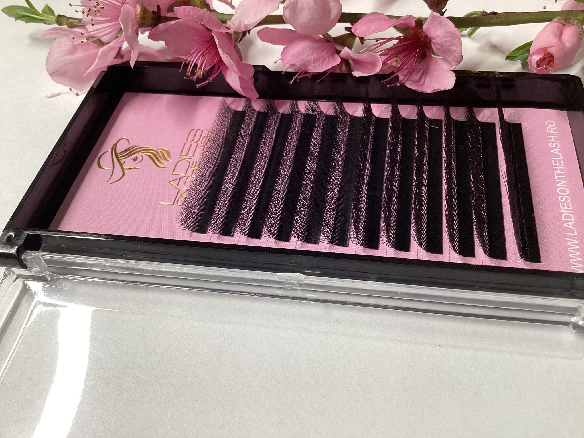 Gene W 4D - LADIES ON THE LASHExtensii de gene Premade Ladies on the lash