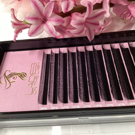 Gene W 4D - LADIES ON THE LASHExtensii de gene Premade Ladies on the lash