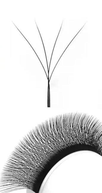 Gene W 4D - LADIES ON THE LASHExtensii de gene Premade Ladies on the lash