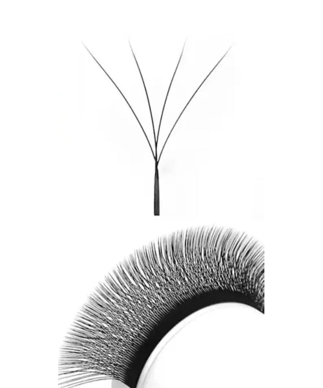 Gene W 4D - LADIES ON THE LASHExtensii de gene Premade Ladies on the lash