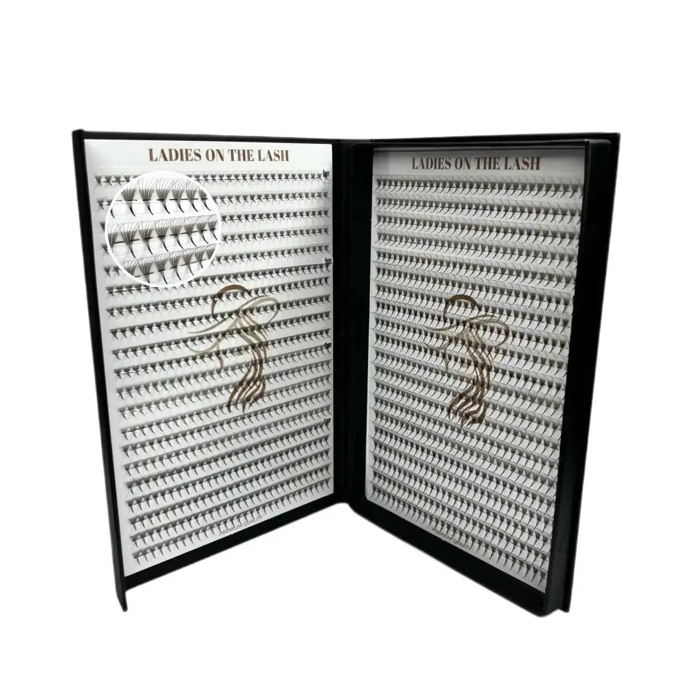 Set extensii gene 6D marca LADIES ON THE LASH, perfect pentru aplicarea ușoară a genelor false