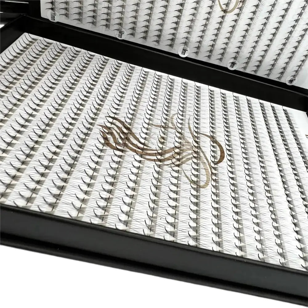 Extensii gene 6D într-o paletă organizată pentru un volum maxim și un aspect natural