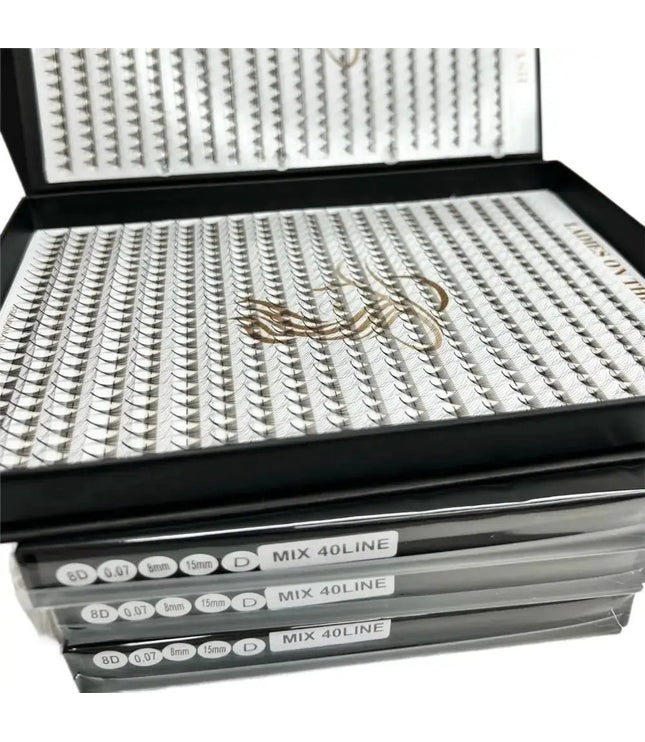 Extensii gene profesionale London Backstage Beauty, diverse dimensiuni pentru un look perfect