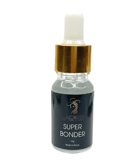 Ser LADIES ON THE LASH Super Bonder gene de 15g, pentru fixarea extensiilor de gene