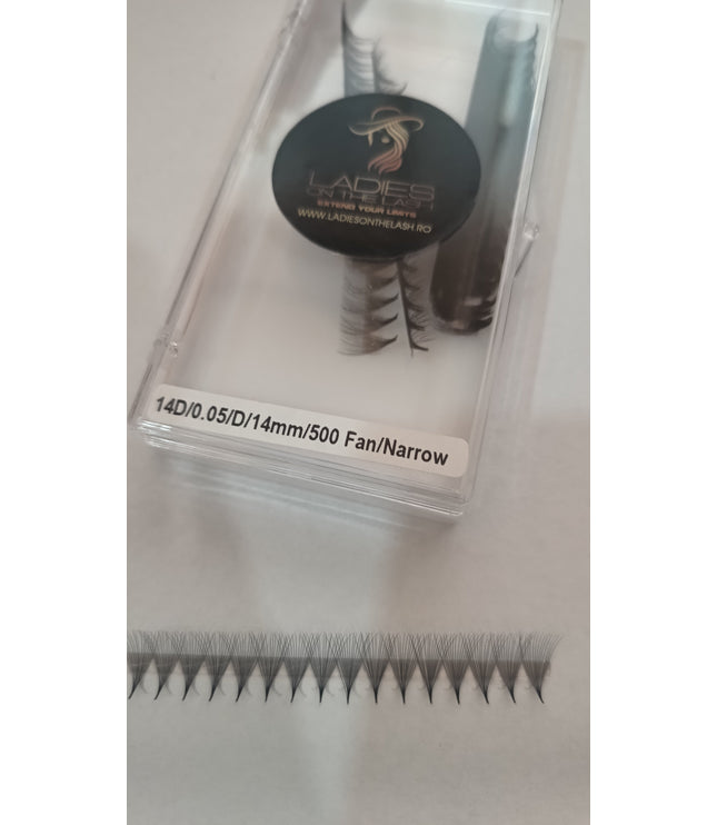 14D Extensii de Gene Premade LADIES ON THE LASH