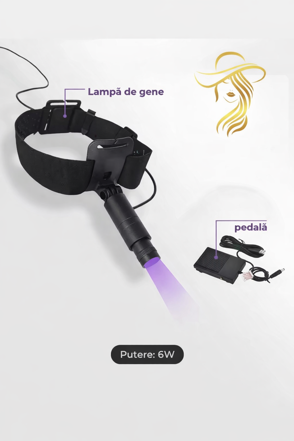 Lampa UV extensii gene LADIES ON THE LASH