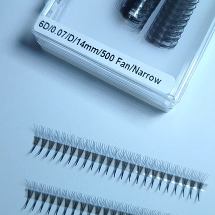 6D Extensii de Gene Premade LADIES ON THE LASH