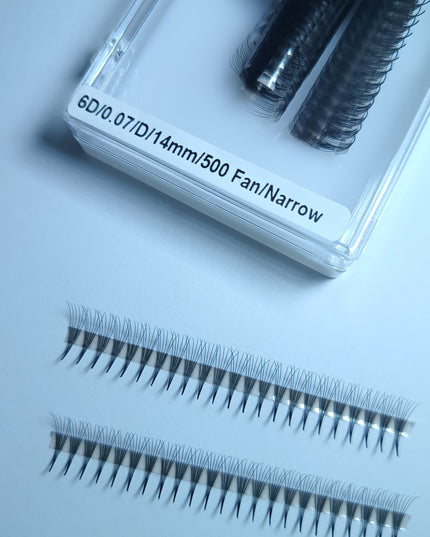 6D Extensii de Gene Premade LADIES ON THE LASH